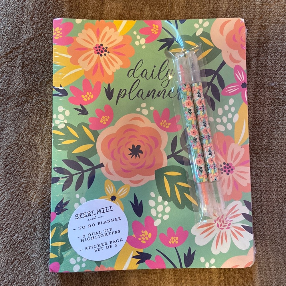 New STEEL MILL & CO To-Do Planner book bundle